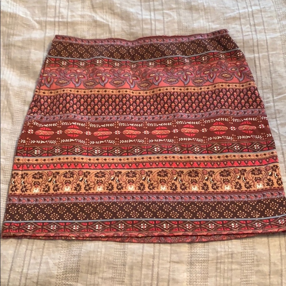 Floral Pencil Skirt